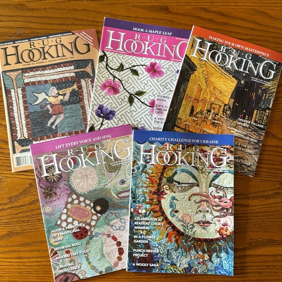 Rug Hooking Magazine 5 copies 2001, 2022 & 2023 - Picture 1 of 11